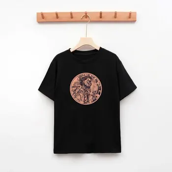 Grafinis juoda tshirts moterims Vasaros Moterų marškinėliai trumpomis Rankovėmis Vasarą Grafikos Anime Marškinėlius Hip-Hop Top Vyrų marškinėliai