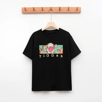 Grafinis juoda tshirts moterims Vasaros Moterų marškinėliai trumpomis Rankovėmis Vasarą Grafikos Anime Marškinėlius Hip-Hop Top Vyrų marškinėliai