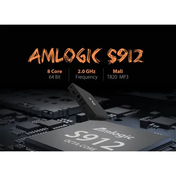 TX9S Smart Android 4k TV Box AmlogicS912 Chip 2GB, 8GB Media Player 