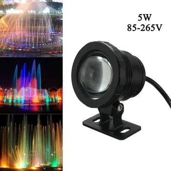 5/10W RGB LED Šviesos Vandeniui Tvenkinyje Dėmesio Fontano Baseinas Kraštovaizdžio Lempos, Povandeninis Sodas, Tvenkinys, Lauko Apšvietimas, W/Controller