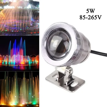 5/10W RGB LED Šviesos Vandeniui Tvenkinyje Dėmesio Fontano Baseinas Kraštovaizdžio Lempos, Povandeninis Sodas, Tvenkinys, Lauko Apšvietimas, W/Controller