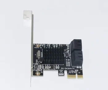 Marvell 88SE9215 į SATA PCIE Card PCI-E Adapter PCI Express į SATA3.0 Plėtimosi Kortelės 4Port SATA III 6G dėl SSD HDD IPFS Kasyba