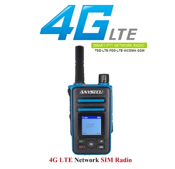 Anysecu 4G-LTE, 3G CDMA Tinklo Radijo F8 Plus SIM Kortelių Mobilusis Telefonas POC Walkie Talkie Dirbti tik su Realptt Platforma