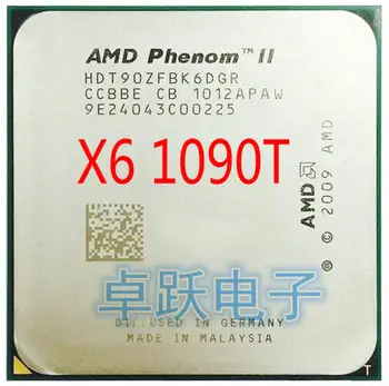 AMD Phenom II X6 1090T X6-1090T 3.2 GHz Šešių Branduolių PROCESORIUS Procesorius Socket AM3 nemokamas pristatymas