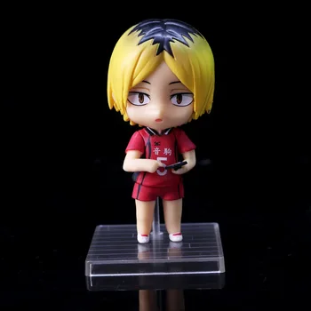 6pcs/set Haikyuu Veiksmų Skaičius, Žaislai Japonų Anime Hinata Syouyou Figuras Kolekcijos Modeliai-Lėlės Suaugusiems Vaikams