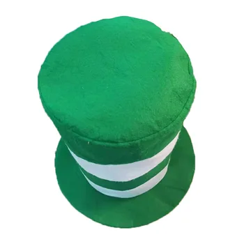 Saint Patrick Kostiumas Leprechaun Top Hat Barzda Aksesuaras Šalies Cosplay Bžūp Žaliųjų Partijos Airijos Skrybėlės ST Patrick ' s Day