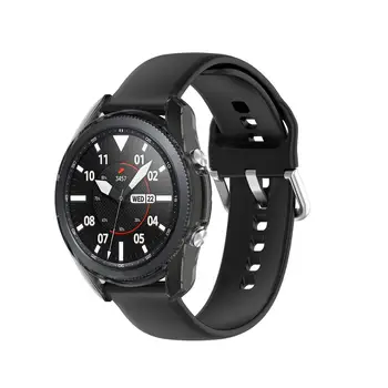 Minkštos TPU Laikrodžių Atveju, Samsung Galaxy Watch3 45mm SM-R840 Skaidrus Žiūrėti Bezel Samsung Galaxy Watch3 41mm SM-R840