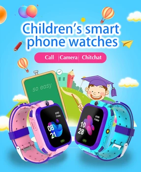 K12 Vandeniui Vaikai Smart Žiūrėti SOS Antil-prarado Smartwatch Kūdikių 2G SIM Kortelės Laikrodis Skambinkite Vietą Tracker Smartwatch Už Vaikas Dovana