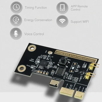 EWeLink WiFi Smart Switch Module Mini PCI-e Stalinį KOMPIUTERĮ Nuotolinio Valdymo WiFi Switch Kortelės APP Kontrolės įjungimas/IŠJUNGIMAS Alexa 