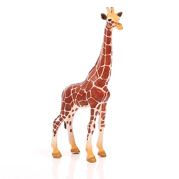 Žirafa modelius, Plastikiniai PVC Imitavimo Veiksmų žaislas Duomenys Miško gyvūnų Figūrėlės Apdailos Surinkimo namų Vaikams, žaislų, dovanų