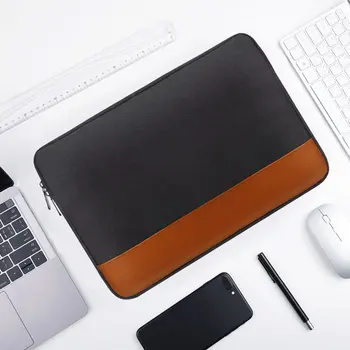 Juoda A001 Oksfordo Stiliaus Mados Laptop Notebook Sleeve Atveju Atlikti Maišelis Atsparus Smūgiams Rankinė Tinka Macbook