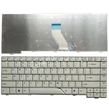 Anglų Klaviatūra ACER Aspire 4920 4920G 4520G 4310 4315 4320 JAV Balta nešiojamojo kompiuterio klaviatūra