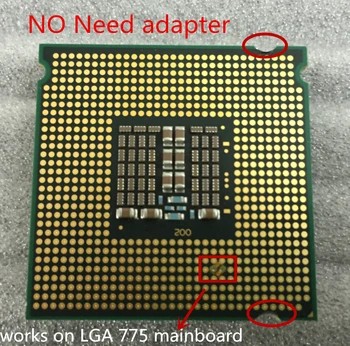 Lntel Xeon e5430 E5430 2.66 GHz/12M/1333Mhz/CPU lygi LGA775 Core 2 Quad Q9300 CPU,nereikia adapterio,veikia LGA775 mainboard