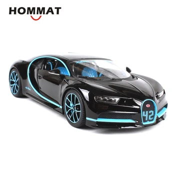 HOMMAT Modeliavimo 1:18 Bugatti Chiron W16 Super Automobilio Modelį Lydinio Diecast Rinkimo Modelio Automobilių Apdailos Dovana Žaislai Vaikams