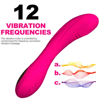 G Spot Dildo Vibratorius, Sekso Žaislai Moteris Vandeniui 12 Rūšių Klitorio Vibratorius Massager Moterų Masturbator Moterų Vibratoriai