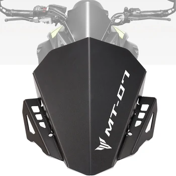 Motociklo Priekinio stiklo priekinio, galinio Stiklo MT-07 FZ-07 Reikmenys Yamaha MT07 FZ07 2013-m. 2016 m. 2017 m. 2018 m. 2019 m. 2020 m., Vėjo Kreiptuvai