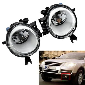 1Pair Halogeniniai Rūko Žibintai VW Touareg 2002-2010, Priekiniai Rūko Žibintai, žibintai foglights Su Viela Lemputes