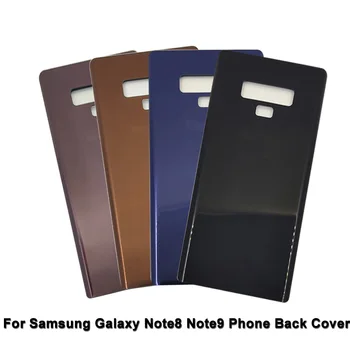 Samsung Galaxy Note9 9 Pastaba N9600 SM-N9600 8 pastaba Telefono Galinio dangtelio Samsung Note 9 8 pastaba Atgal Baterijos Durų 3D Stiklo Atveju