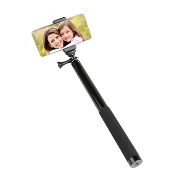 1,5 M Ištraukiamas Selfie Stick Monopodzie su 1/4 Colių Varžto Skylę GoPro Hero 7 6 5 4 3+ 3 Action Cam Go Pro HD