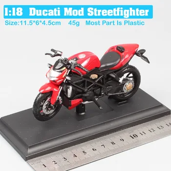 1/18 masto mini maisto moto Ducati streetfighter S Streetbike Diecasts & Žaislinės Transporto priemonės mod motociklo modelis žaislas miniatiūros childs