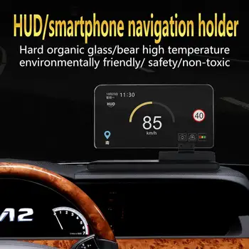 Universalus Automobilių Stiklų Projektorius Hud Head Up Display Mobiliojo Ryšio Telefono Laikiklis, Automobilio Spidometras Projektorius Stovi Navigacijos