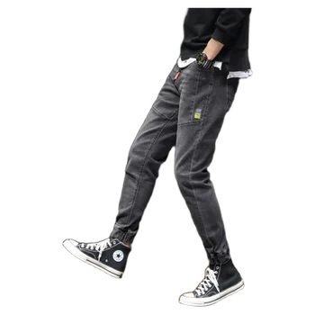 2020 nauji džinsai vyrams mados minkštos, kvėpuojantis Atsitiktinis džinsus vyrų slim fit Jaunatvišką gyvybingumą vyrai džinsai skinny Kelnės