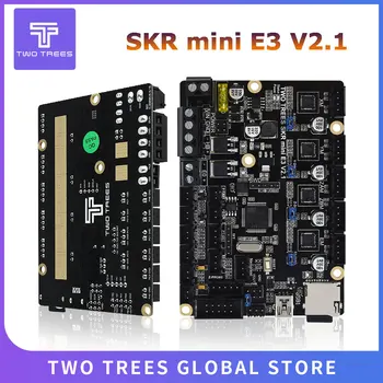 Du Medžiai SKR mini E3 V2.1 32Bit Kontrolės Valdyba Su TMC2209 UART Vairuotojas 3D Spausdintuvo Dalys skr v1.3 E3 Cinkavimas Už Creality Ender 3