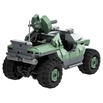 Klasikinis Warthog Vežime Modelio Blokai Halo-Karai Žaidimas Kolekcija Automobilių Plytų Vaikai 