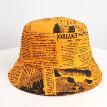 2020 Medvilnės Laikraščių spausdinimo Kibiro Kepurę Žvejys Skrybėlę lauko kelionių skrybėlė nuo Saulės Bžūp Skrybėlės Moterims ir Vyrams 238