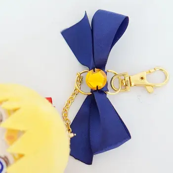 Anime Mielas 25-metį Sailor Moon Marsas, Merkurijus Jupiteris Venera Chibiusa Pliušinis Keychain Įdaryti Pliušinis Key Chain Bag Pakabukas