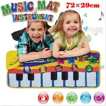 2020 Vaikams, Kūdikių Muzikos Muzikos Fortepijonui Žaisti Mat Plėtros Gyvūnų Švietimo Minkšti Žaislai Vaikas Kūdikių Geriausia Dovana