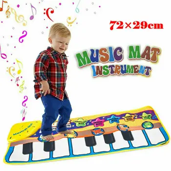 2020 Vaikams, Kūdikių Muzikos Muzikos Fortepijonui Žaisti Mat Plėtros Gyvūnų Švietimo Minkšti Žaislai Vaikas Kūdikių Geriausia Dovana