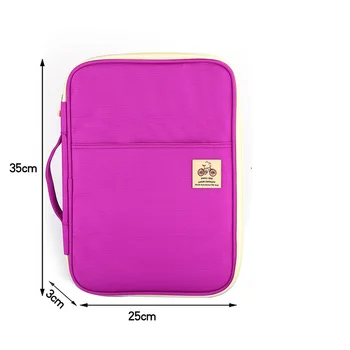 Daugiafunkcinis A4 formato failą nešiojamas krepšys su užtrauktuku vyrų, moterų rankinės failų paketą atsitiktinis nešiojamų susitikimas portfelis ipad krepšys nešiojamiems kompiuteriams