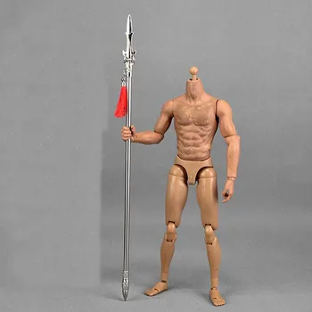 1/6 Masto Kareivio Ginklas Modelis Lydinio Spears 17cm/34cm Modelis žaislai 12in Senovės karių veiksmų pav.