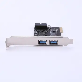 2 Port USB 3.0 PCI-e x1 Išplėtimo Plokštę 