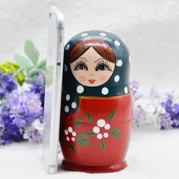 5 Sluoksnis rusijos Lėlės Raudona Mergaičių Stiliaus Matryoshka Lėlės Kūrybos Namų Puošybai Lėlės Medinės Lėlės Vaikų Švietimo Žaislai