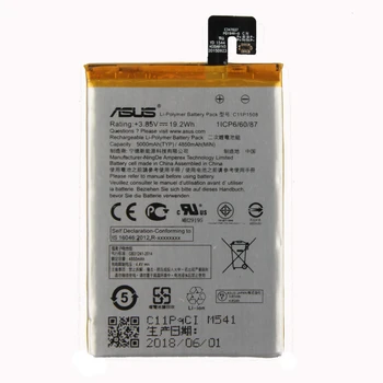 Originalus ASUS C11P1508 Baterija ASUS Zenfone MAX ZC550KL Z010AD Z010DD Z010D Z010DA 5000Z C550KL 5000mAh