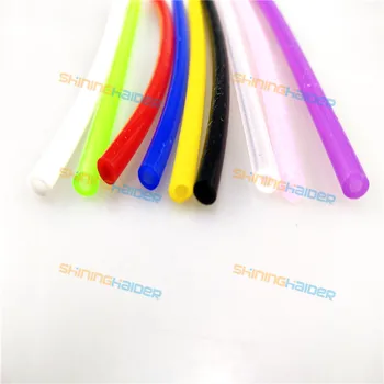 1m-30m ID2mm-25mm aukštos temperatūros varža yra maisto klasės, spalvingos silikoninės žarnos spalvos silikono vamzdelis spalvota silikoninė žarna