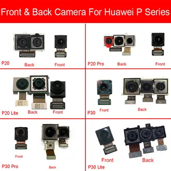 Priekinės & Galiniai Atgal Fotoaparatą, Huawei P20 30 Pro Lite Priekiniai Susiduria Mažos Ir Pagrindiniai Didelį Fotoaparatą, Flex Kabelis, Pakeitimas, Remontas, Dalys