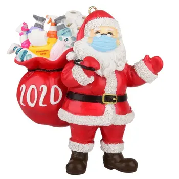 2021 Kalėdų Dekoro Santa Claus Ir Kalėdų Pakabukas Kabo Kalėdų Eglučių Papuošalai Navidad Linksmų Kalėdų Dovana Dekoras
