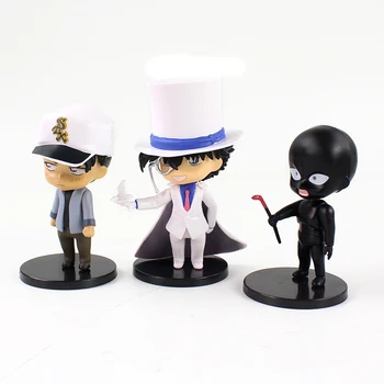 Anime Detective Conan Veiksmų Skaičius, Surinkimo Žaislas Kudou Shinichi Vaikas Fantomas Vagis PVC Lėlės Modelio Dovana
