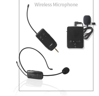 Bendrieji U segmento belaidžio mobiliojo telefono, nešiojamojo kompiuterio mikrofonas live transliacijos etape mokytojas ypatingas galvos atlošas mikrofonas bendrojo