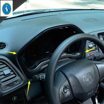 Yimaautotrims Auto Aksesuaras Centrinio prietaisų Skydelio Ekranu Padengti Trim Tinka Honda HRV HR-V Vezel - 2019