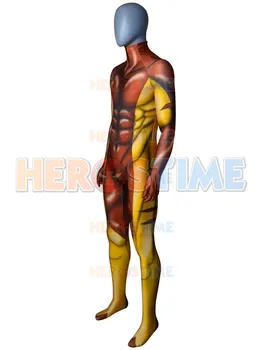 Suaugę Vyrai Vaikas Sabretooth Viktoras Creed Cosplay Kostiumų Aukštos Kokybės 3D Atspausdintas Spandex Zentai Kostiumas Helovinas Kostiumas