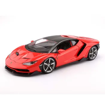 Diecast 1:18 Mastelis Lamborghini Lp770-4 Sportinis Automobilis Modelis Žaislas Imituojamas Lydinio Automobilių Žaislo Modelis Su Vairo Kontrolę Vaikams
