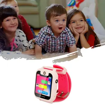 S6 Vaikų Išmaniųjų Telefonų Žiūrėti Skambinkite Didelės raiškos Jutiklinis Ekranas Patvarus, Saugus Padėties nustatymo Smart Žiūrėti kaip Dovaną