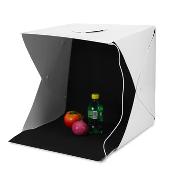 Nešiojamas Sulankstomas šviesdėžės Fotografijos Studijoje Softbox LED Light Soft Box Palapinė Kit Telefono Fotoaparato Nuotraukos Fone