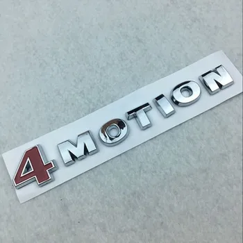5X 4 MOTION 4motion Raudona & Chrome 