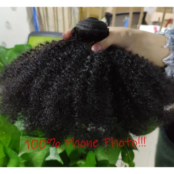 Afro Keistą Garbanotas Plaukų Pynimas Pluoštas Spręsti Remy Human Hair Extension Už Juodaodžių Moterų 8-20 Colių Natūralių Spalvų Jarin Plaukų Urmu Parduoti